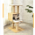 Small Sturdy Kitty Scratcher Playground Sisal Post Wooden